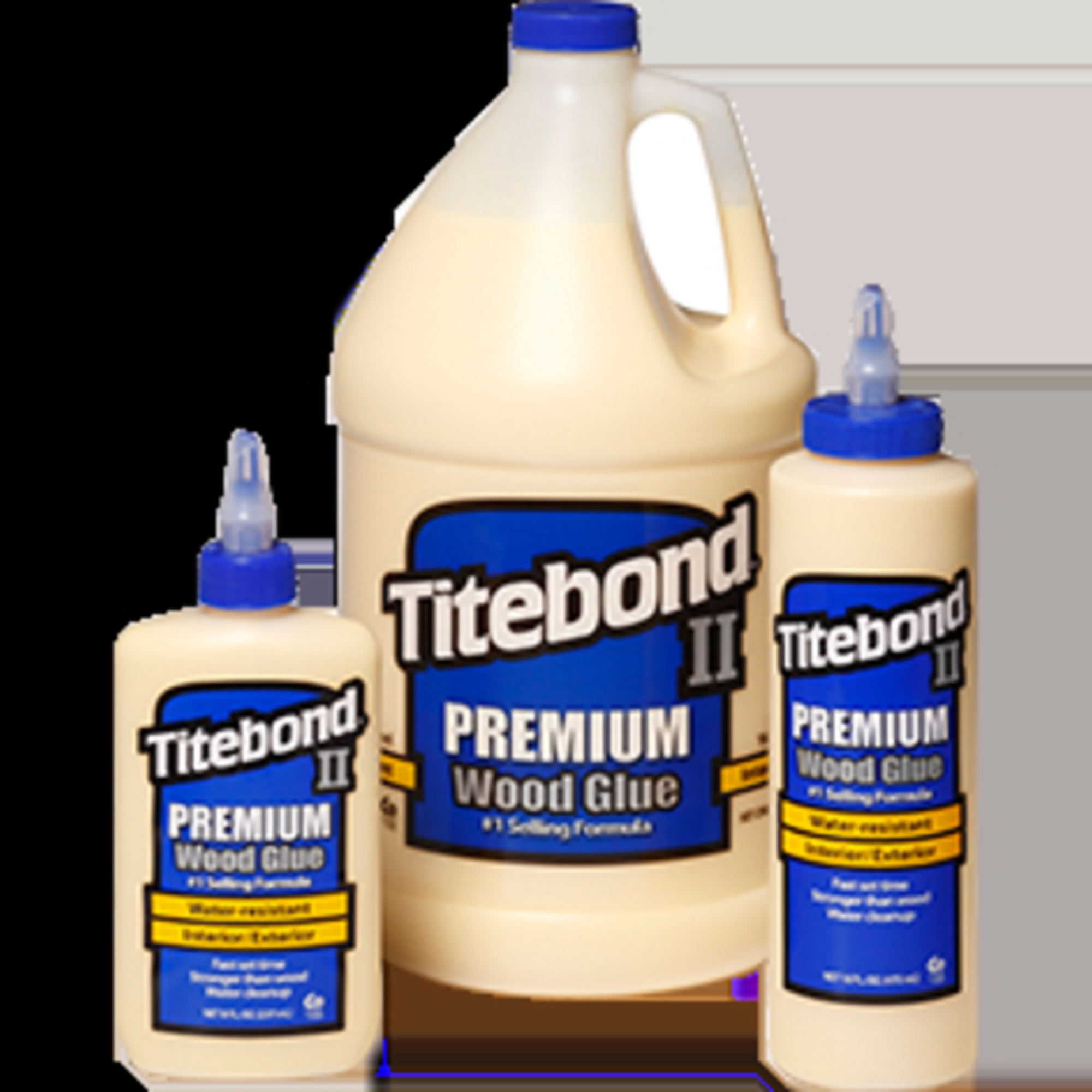 Titebond II 5005 Premium Wood Glue, Quart Bottle, 6PK